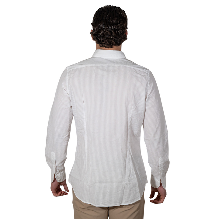 Camicia M/L Collo Button Down Bianco