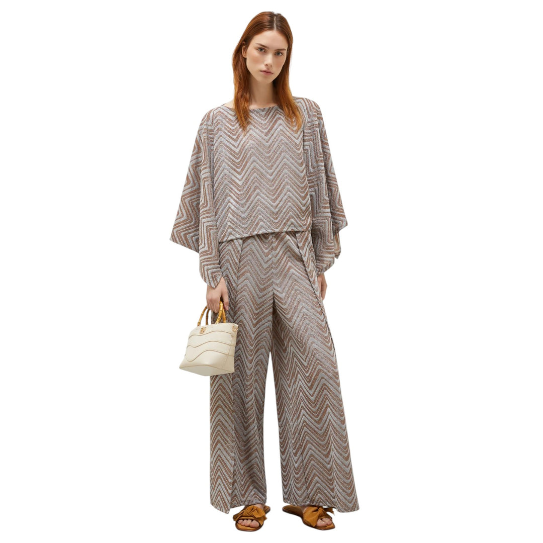 Pantalone in Jersey NAVONA BRONZO
