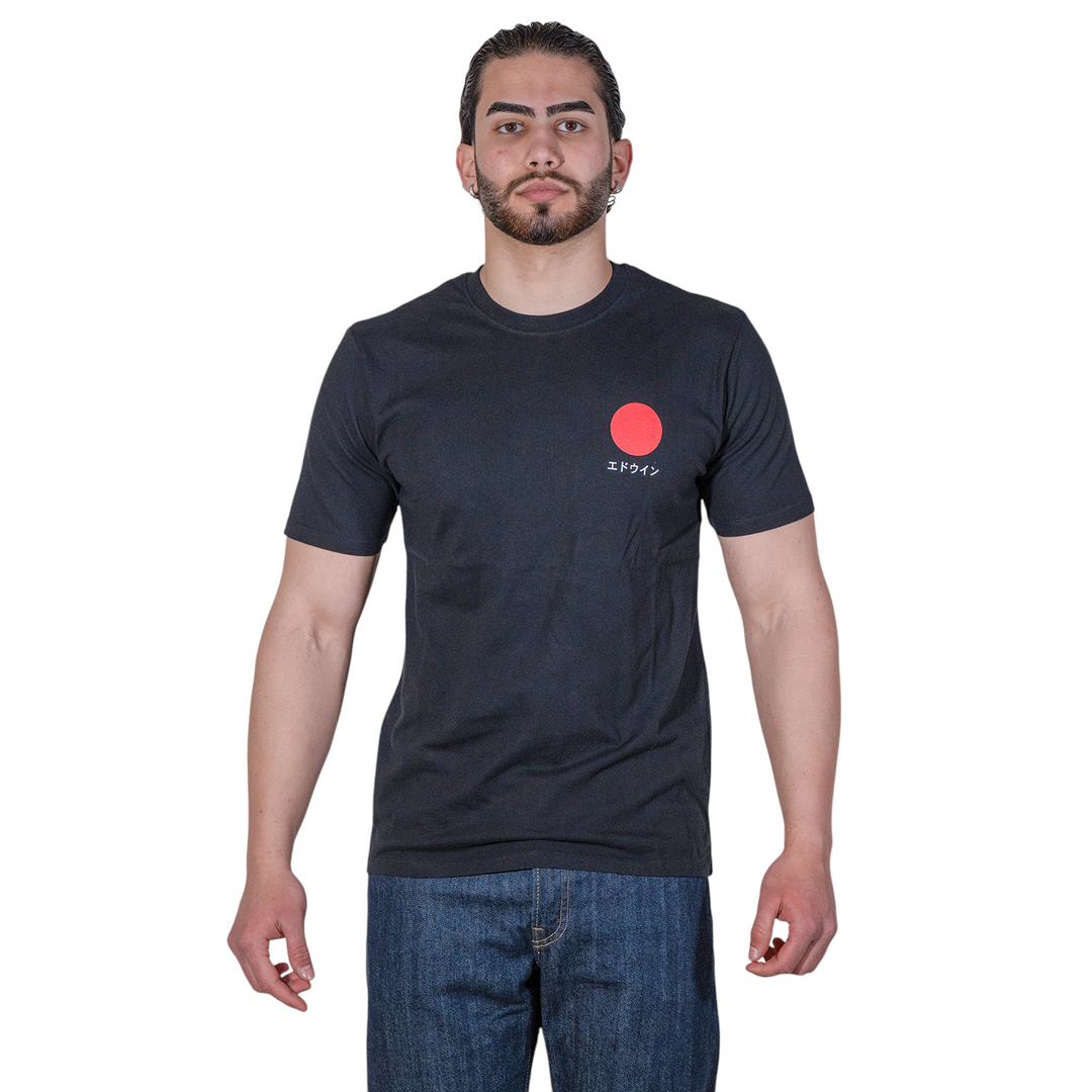 JAPANESE SUN T-SHIRT Black
