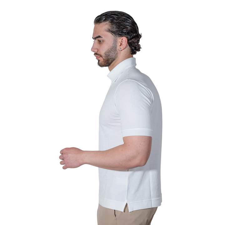 POLO PIQUET Bianco