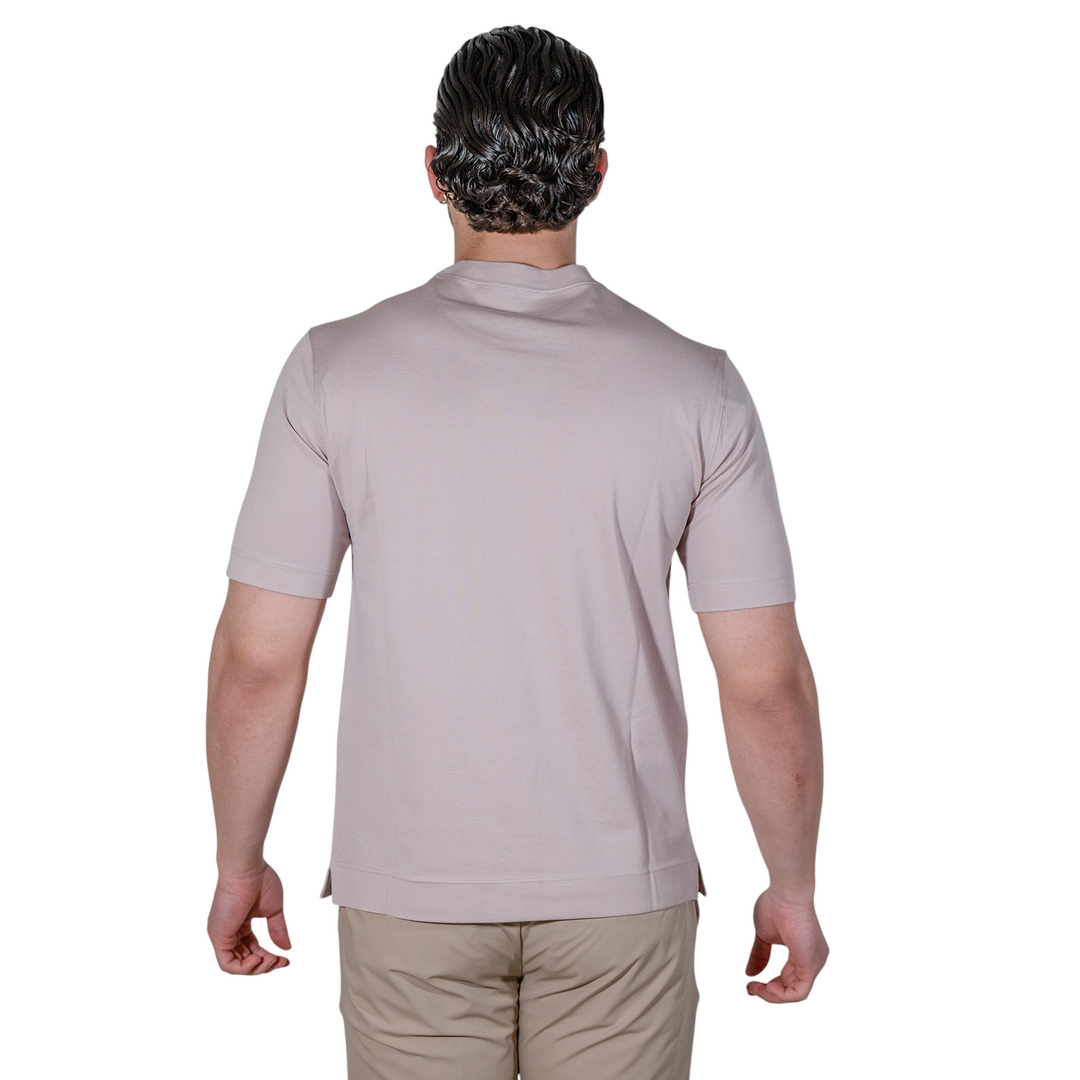 T-SHIRT PIQUET Rosa