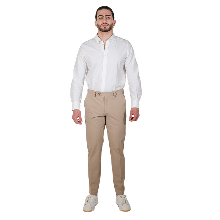 PANTALONE TESSUTO TECNICO STRETCH Beige