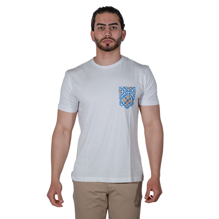 T-SHIRT STAMPA LASAGNA ORANGE