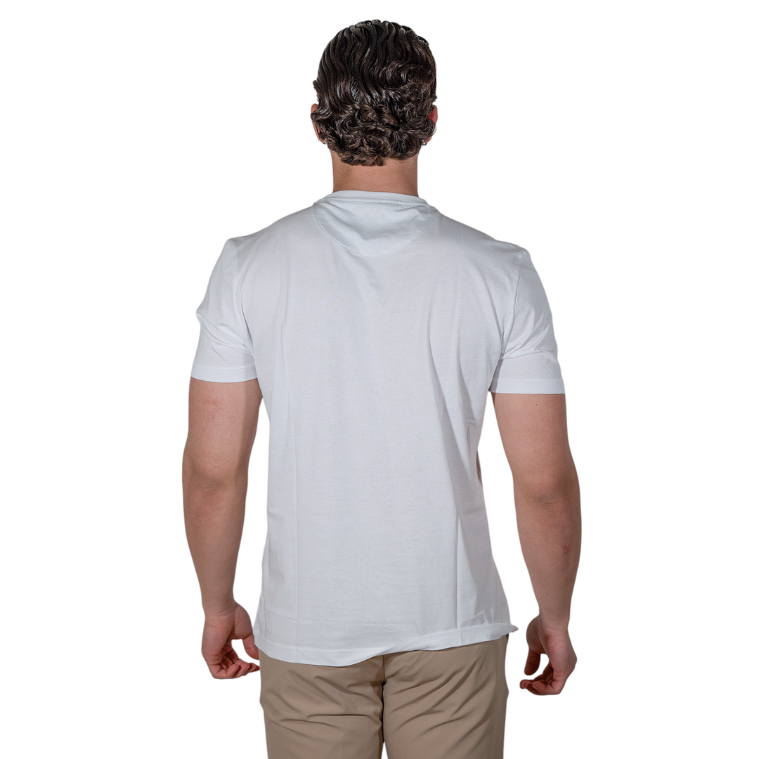 T-SHIRT STAMPA LASAGNA ORANGE