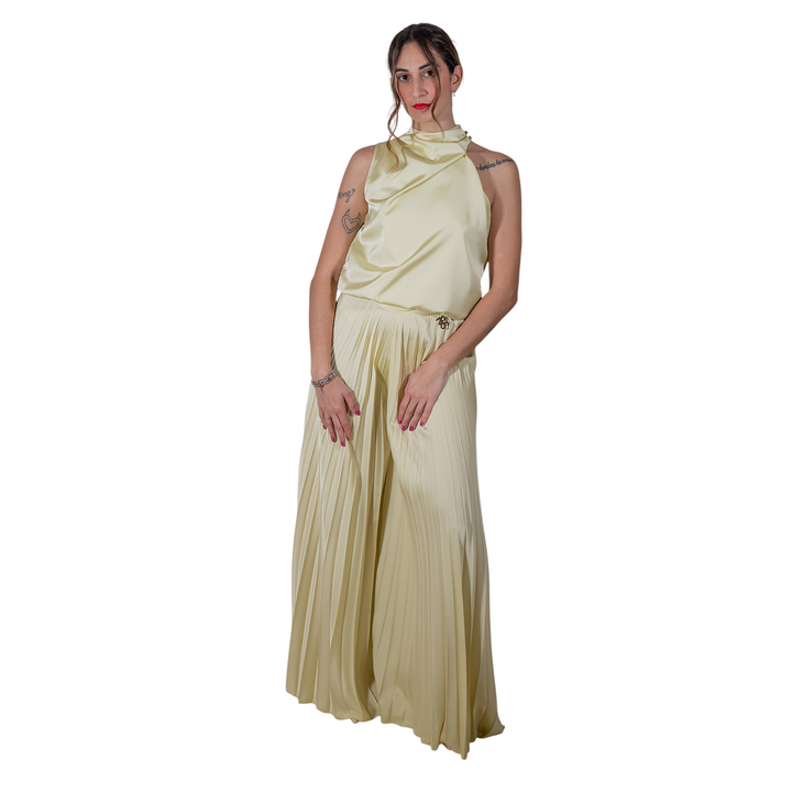 TOP ASIMMETRICO PASTEL YELLOW