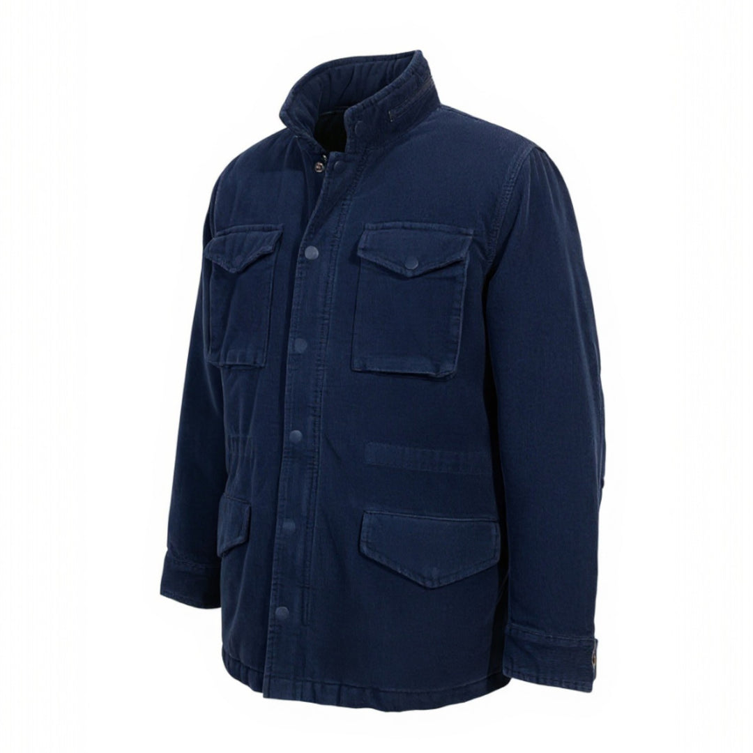 GIACCA IN FUSTAGNO BLU