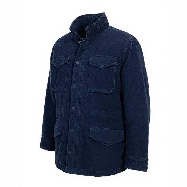 GIACCA IN FUSTAGNO BLU