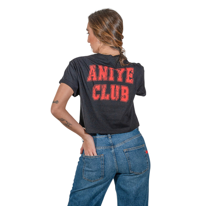 CROP ANIYE KISS BLACK