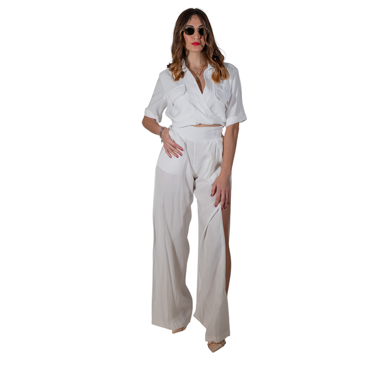 PANTAPALAZZO OFF WHITE