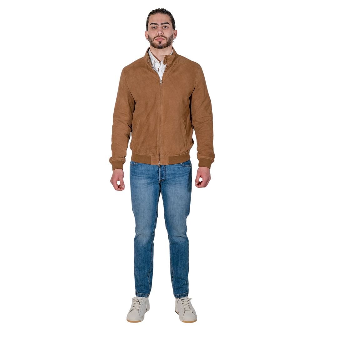 BARRACUTA SUEDE TABACCO