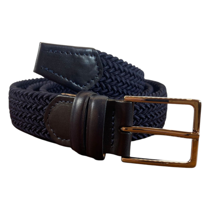 BLUE NATURAL YUTE ELASTIC BELT