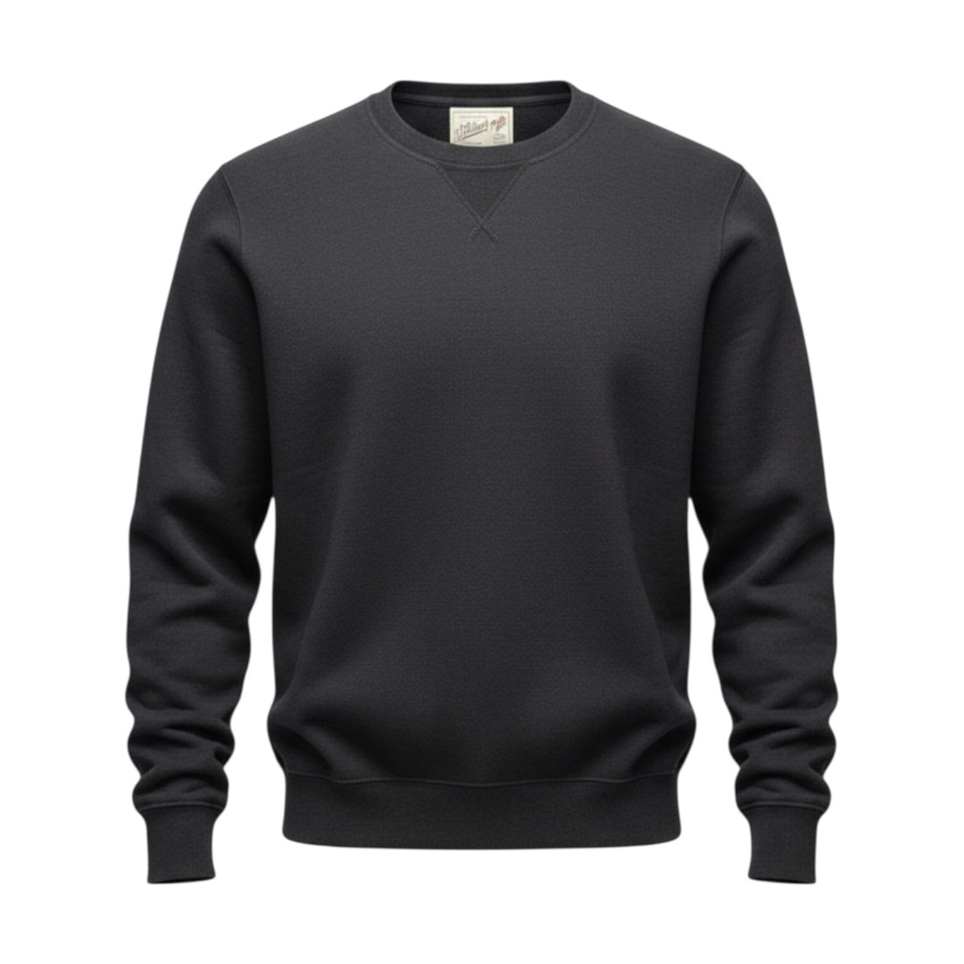 FELPA GIROCOLLO LANA VERMONT NERO