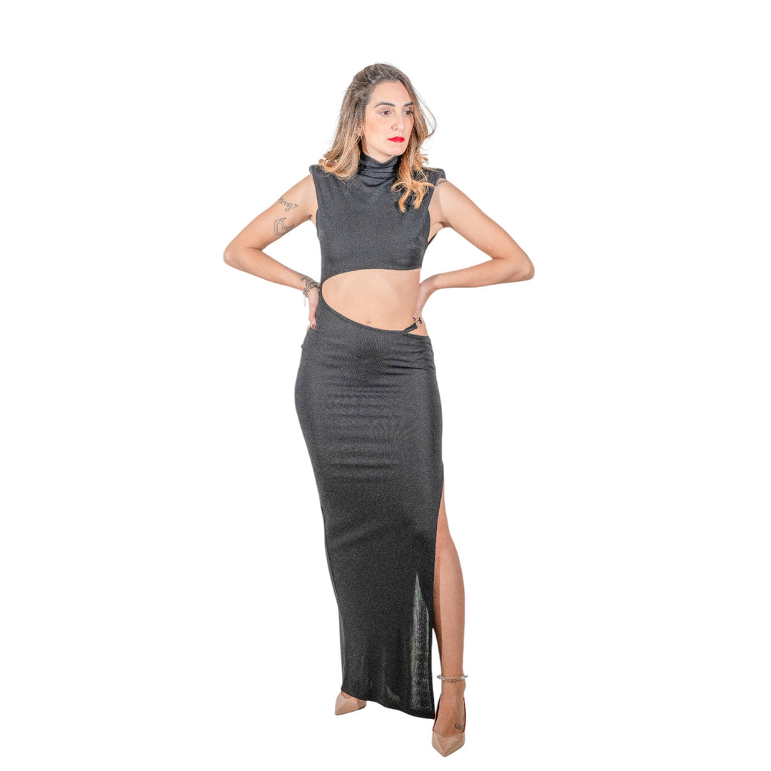 ABITO CUT OUT BLACK