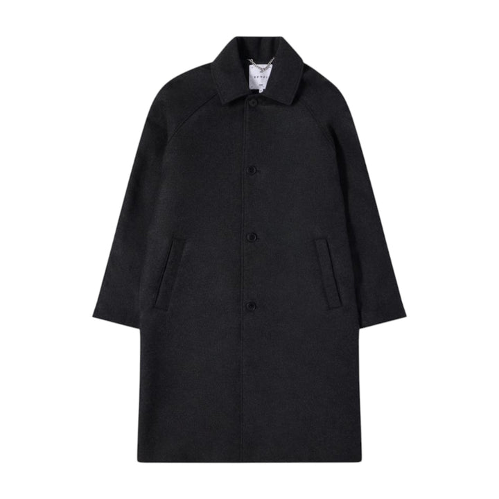 MAC WOOL COAT DARK GREY MARL