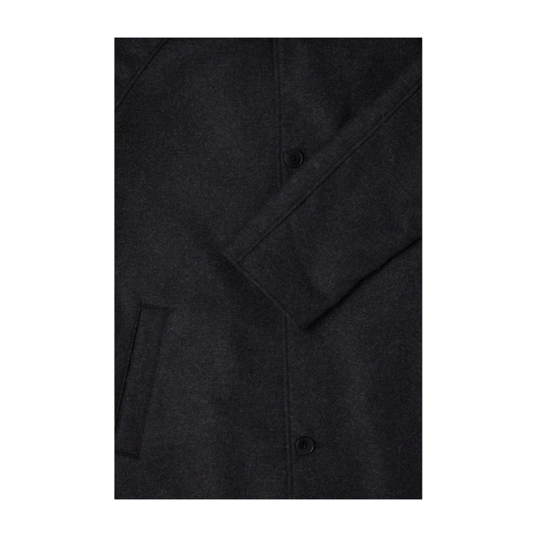 MAC WOOL COAT DARK GREY MARL