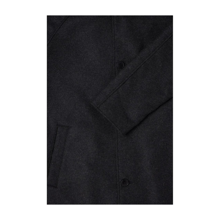 MAC WOOL COAT DARK GREY MARL