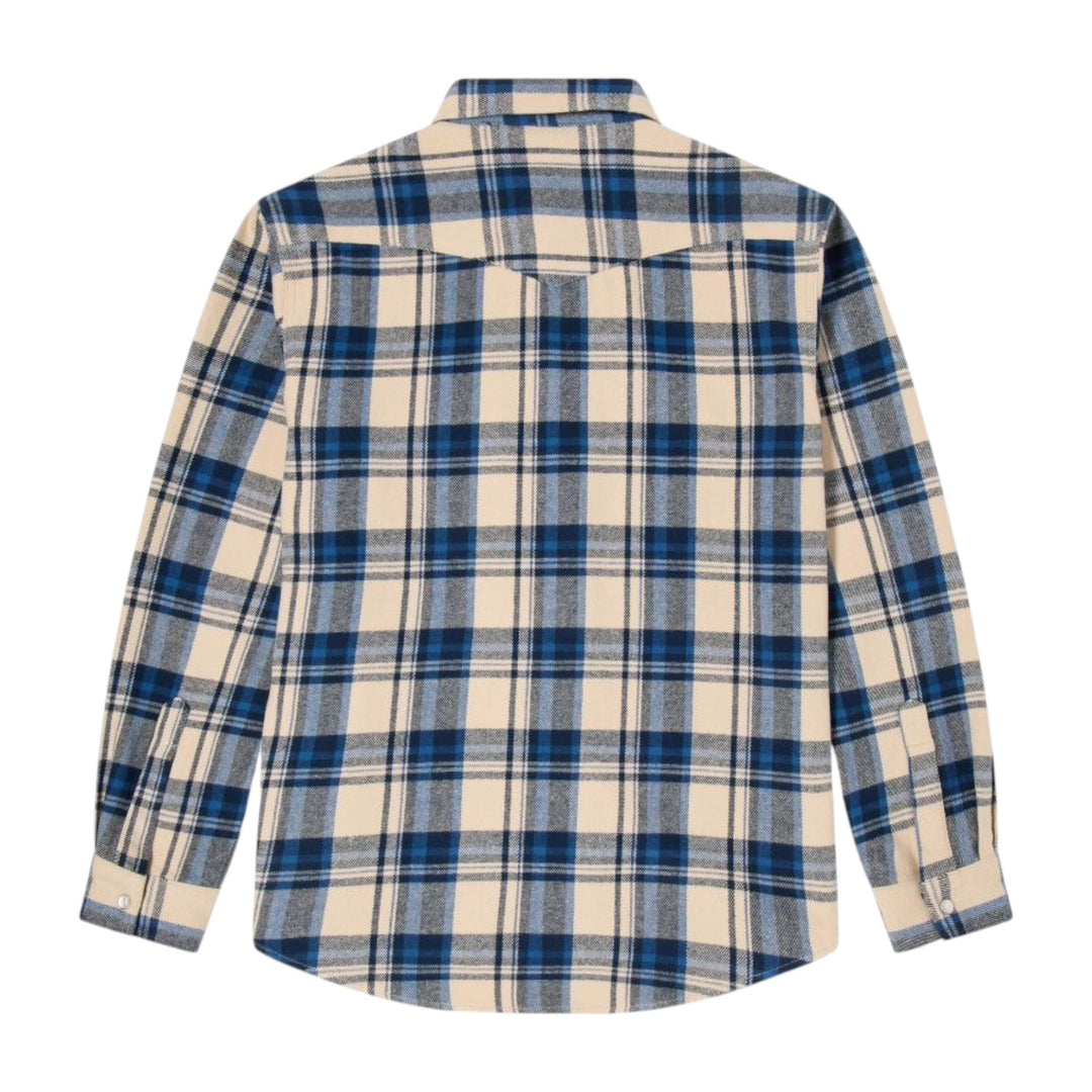 WESTERN SHIRT LS JAPAN NAVY / BLUE