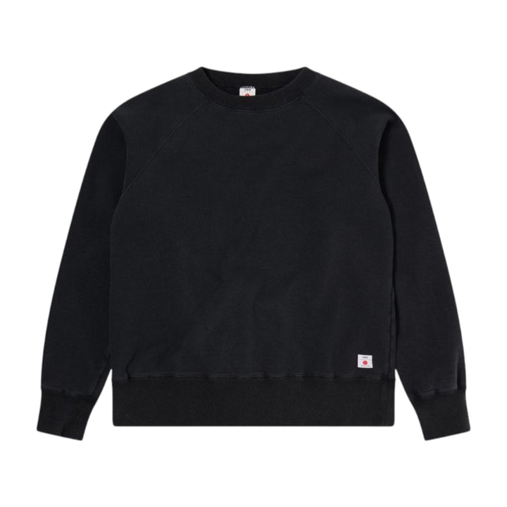 RAGLAN-SLEEVE CREW JAPAN BLACK