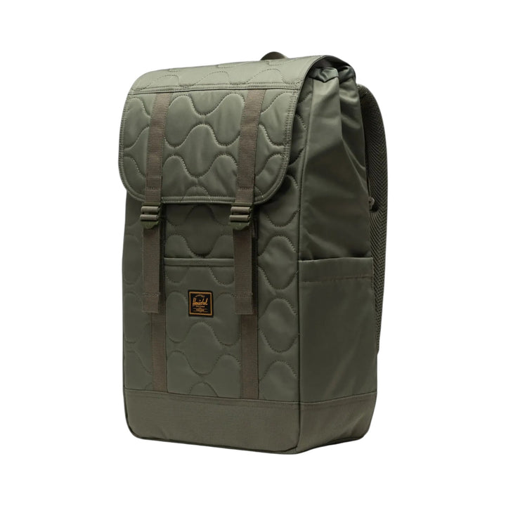 HERSCHEL RETREAT QUILTED CAPSULE BACKPACK BEETLE