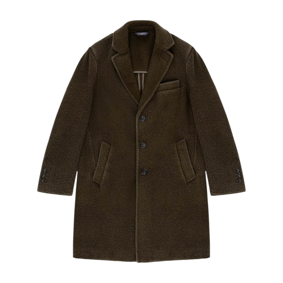 COAT G. DYED GREEN VIRGIN WOOL
