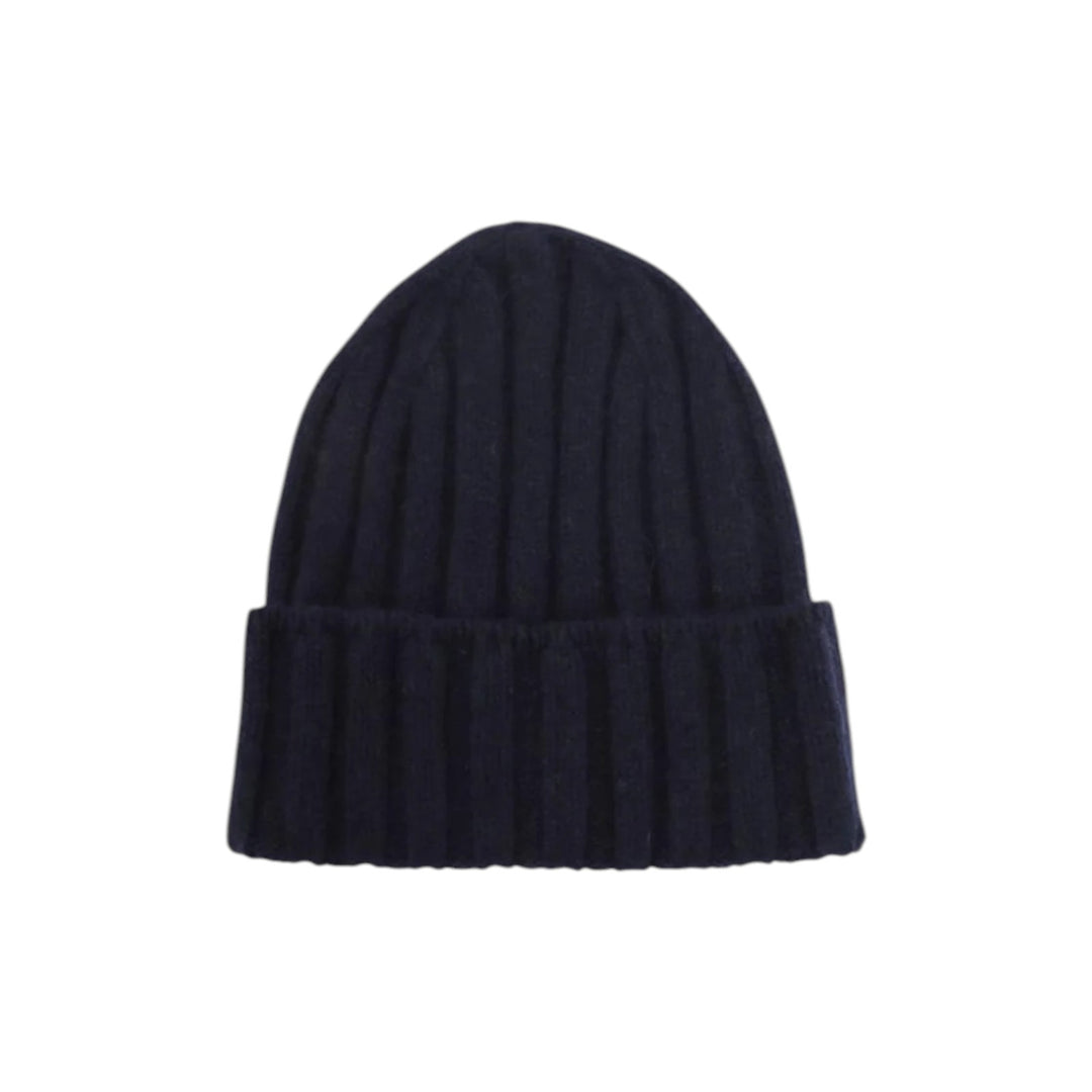 CAPPELLO 100% CACHEMIRE BALE BLU NAVY