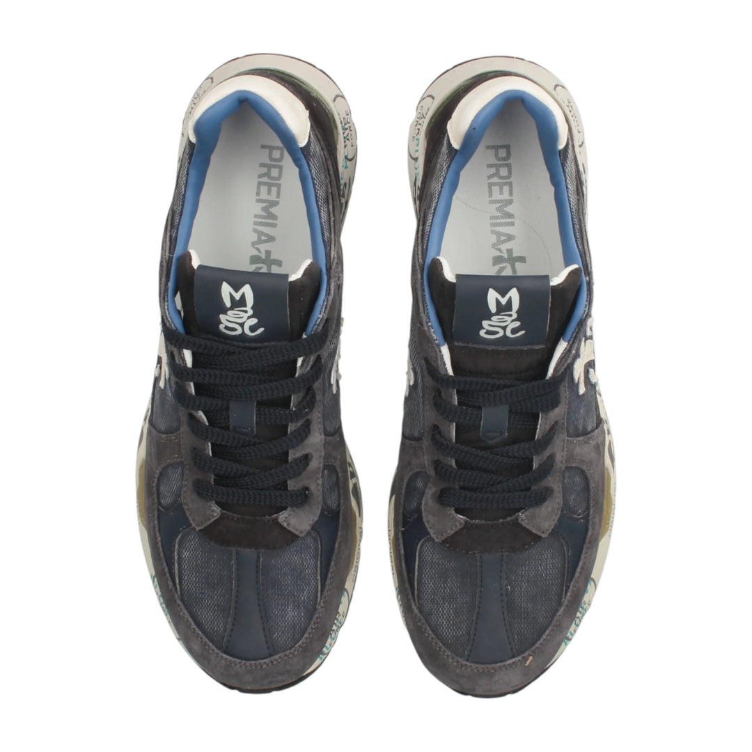 SNEAKERS MASE DARK BLUE/DARK BROWN 7819