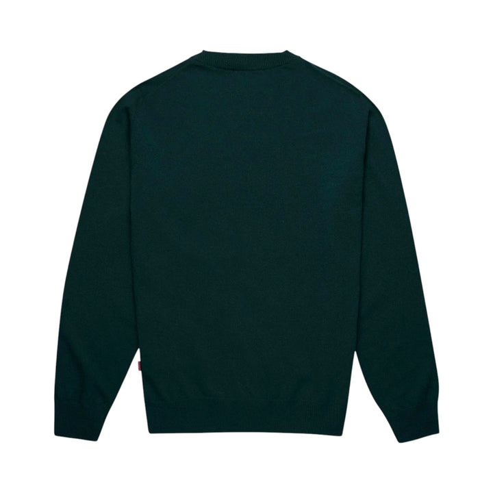 GIROCOLLO IN LANA VERDE