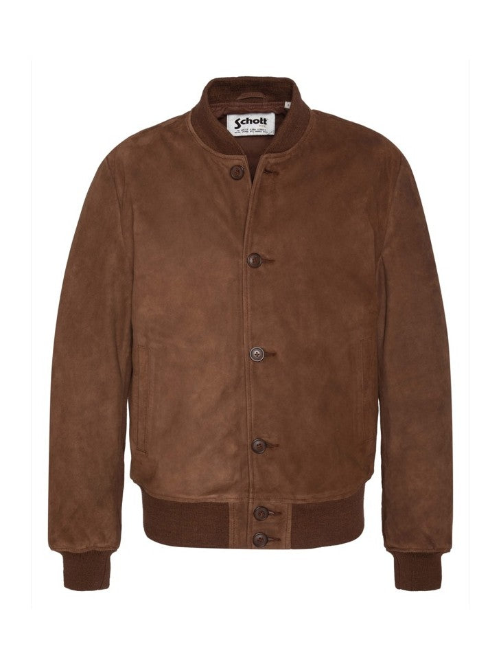 immagine-1-schott-bomber-in-pelle-scamosciata-marrone-giacca-lctexas-rust