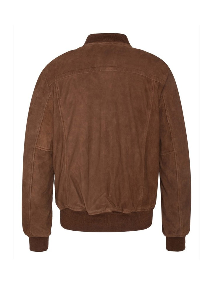 immagine-2-schott-bomber-in-pelle-scamosciata-marrone-giacca-lctexas-rust