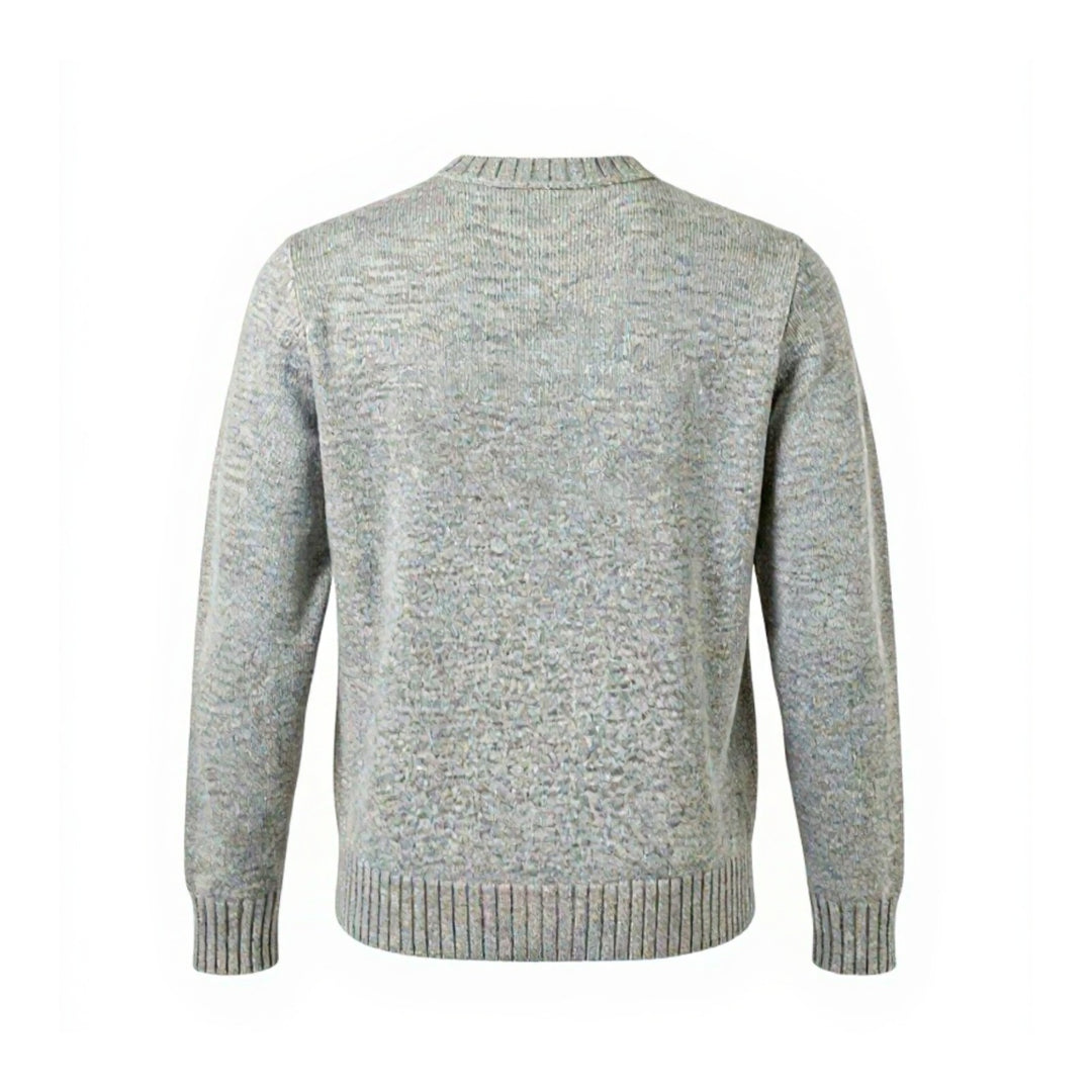 GIROCOLLO RICAMO MONT BLANC GRIGIO