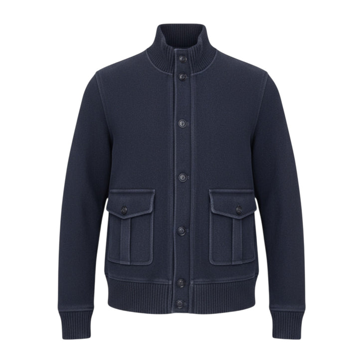 PILOT JG DYED BLUE VIRGIN WOOL