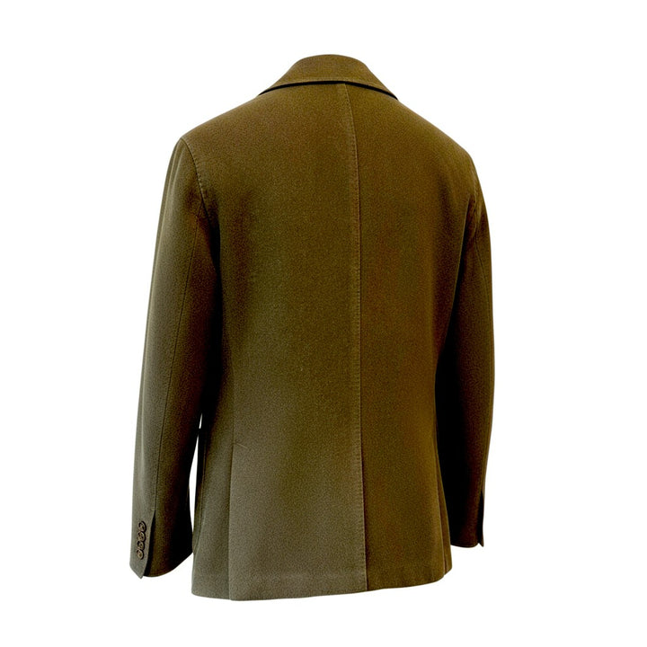 G.DYED WOOL GREEN BLAZER