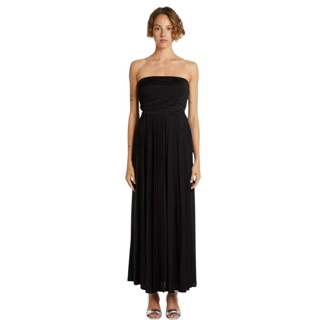 Abito in jersey FECOLA NERO