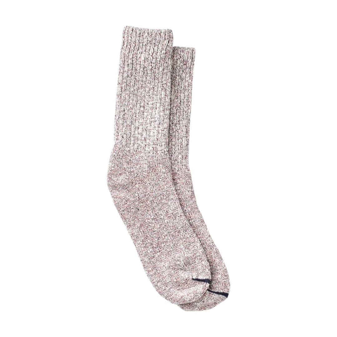 BOOT SOCKS HOT BURGUNDY-NAVY-WHITE