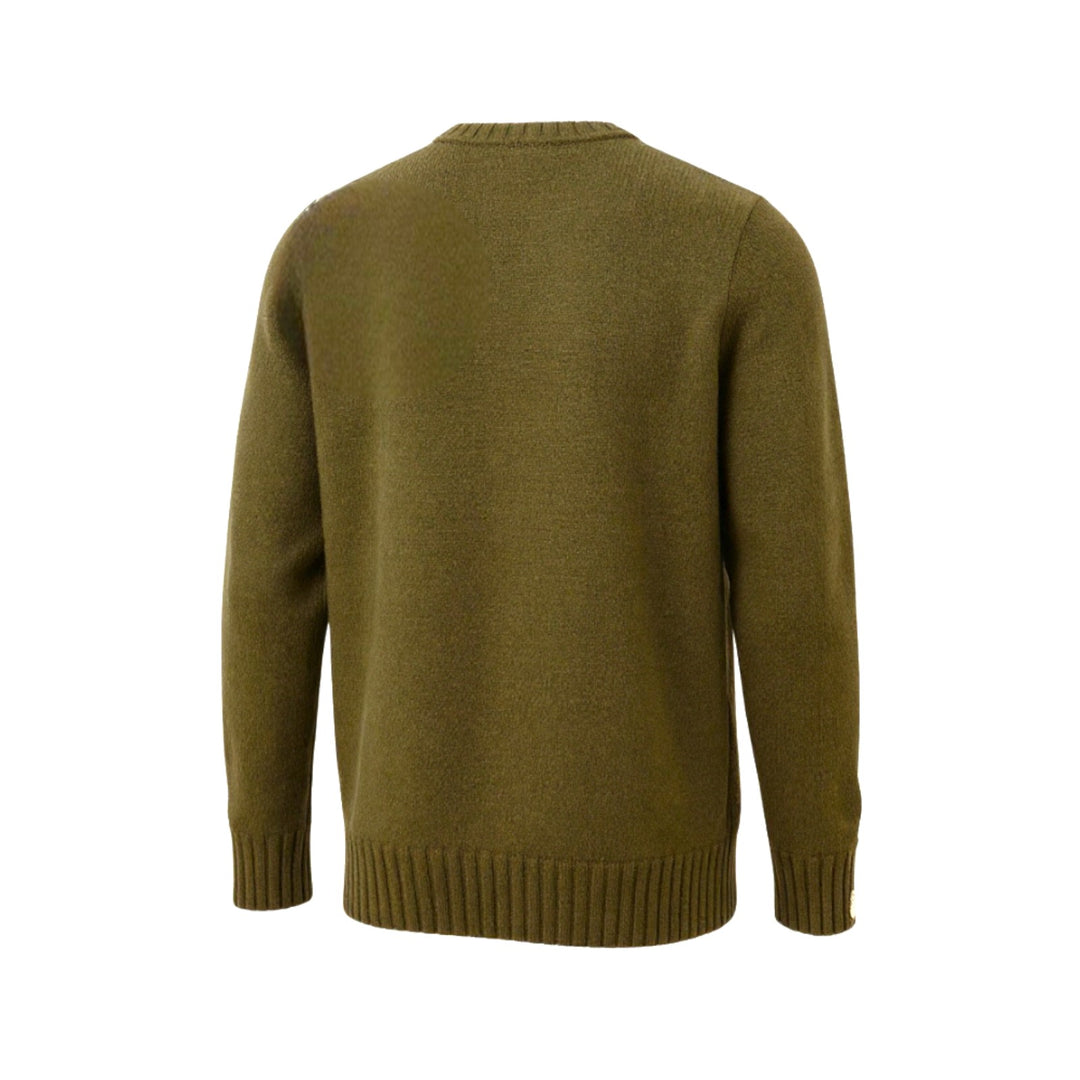 GIROCOLLO IN LANA VERDE