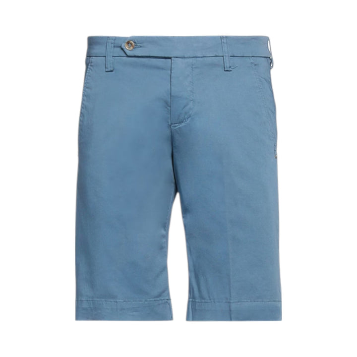 BERMUDA TASCHE AMERICA CON CINTURINO BLU JEANS