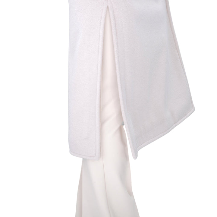 Cappotto Doppiopetto Oversize Bianco