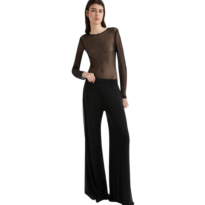 Pantalone in Jersey VERNA NERO