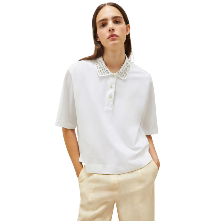 Polo GONZAGA OPTICAL WHITE
