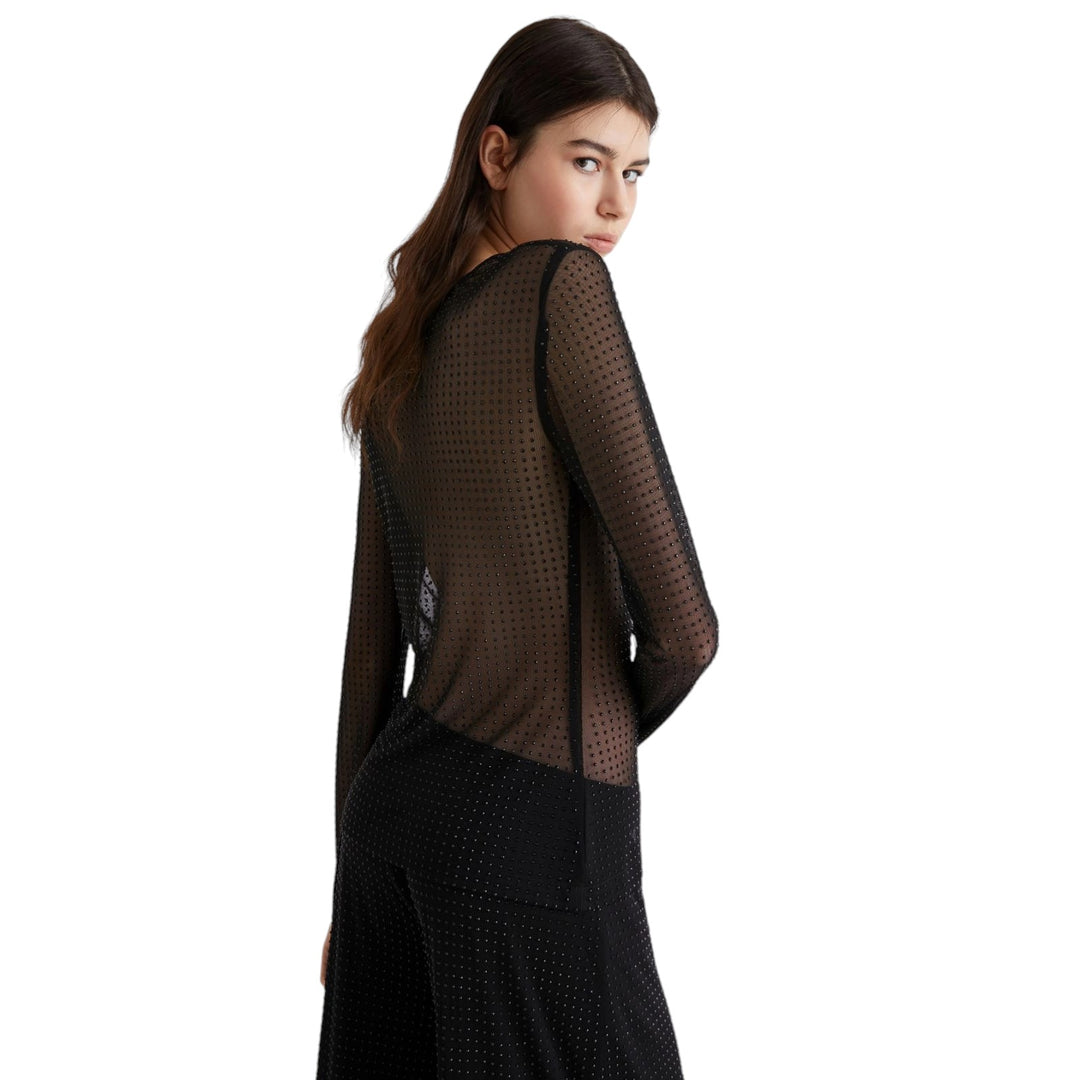 T-shirt SELINA NERO