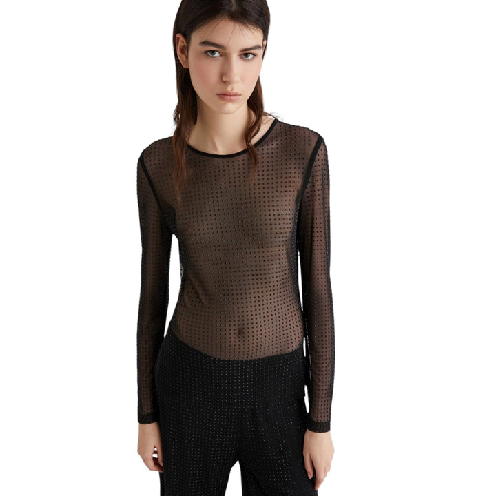 T-shirt SELINA NERO