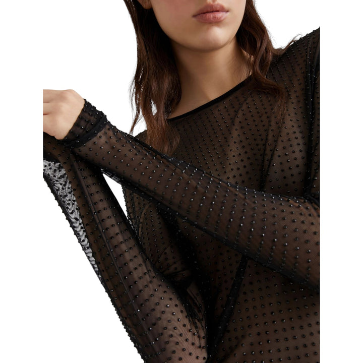T-shirt SELINA NERO
