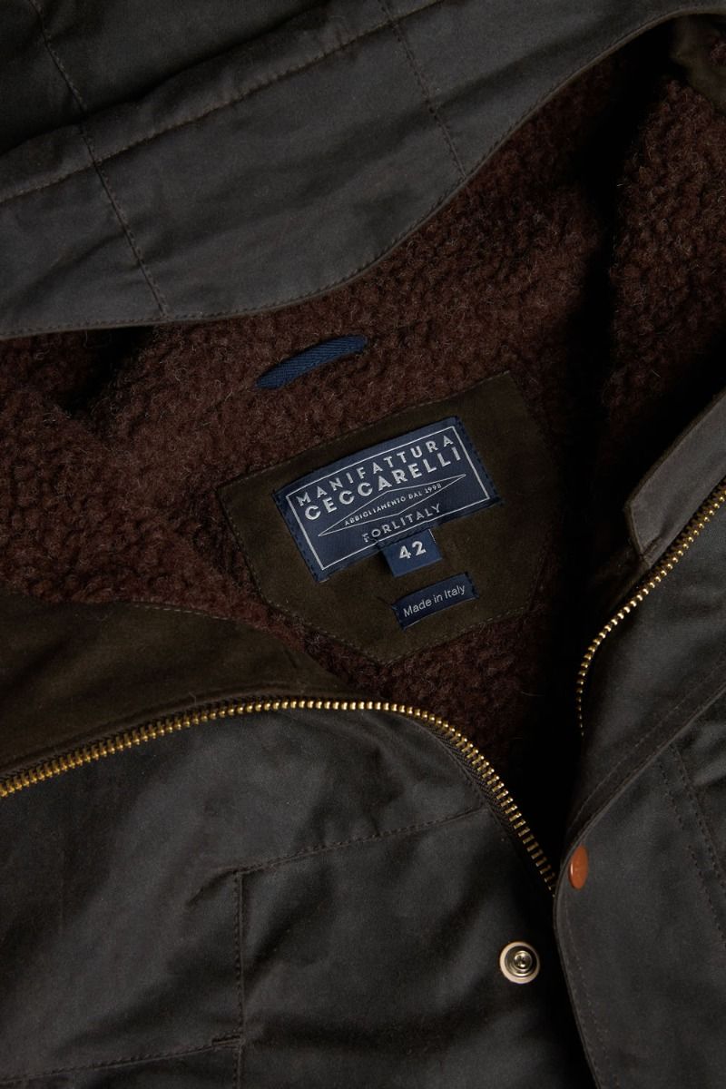 manifattura ceccarelli mountain jacket marrone giacca 7003 wx chocolate