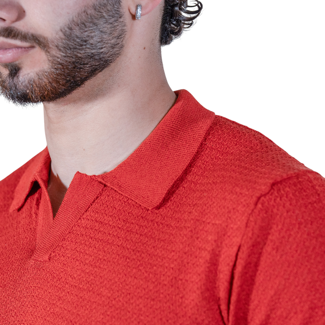 Orange POLO SPIGA STITCH