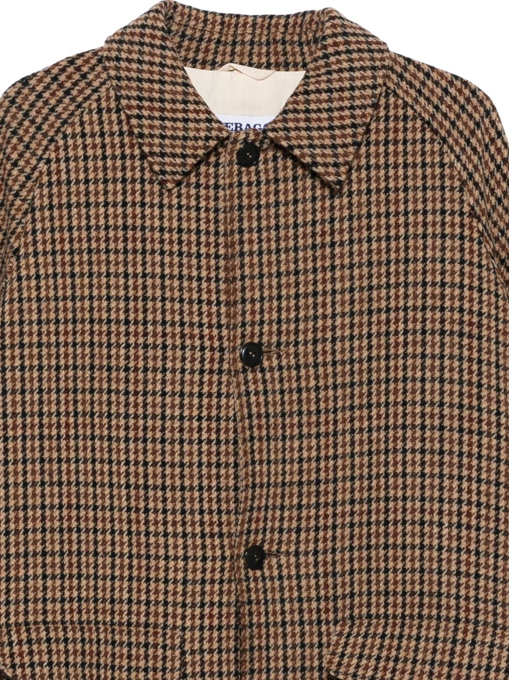 CAPPOTTO PIED DE PUOLE BEIGE-MARRONE-BLU