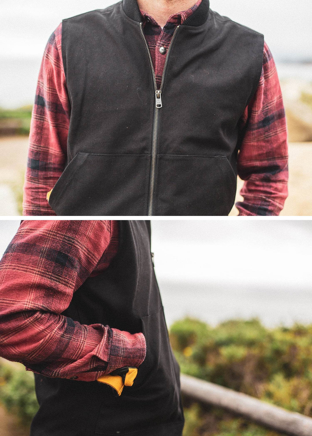 WORK VEST NERO