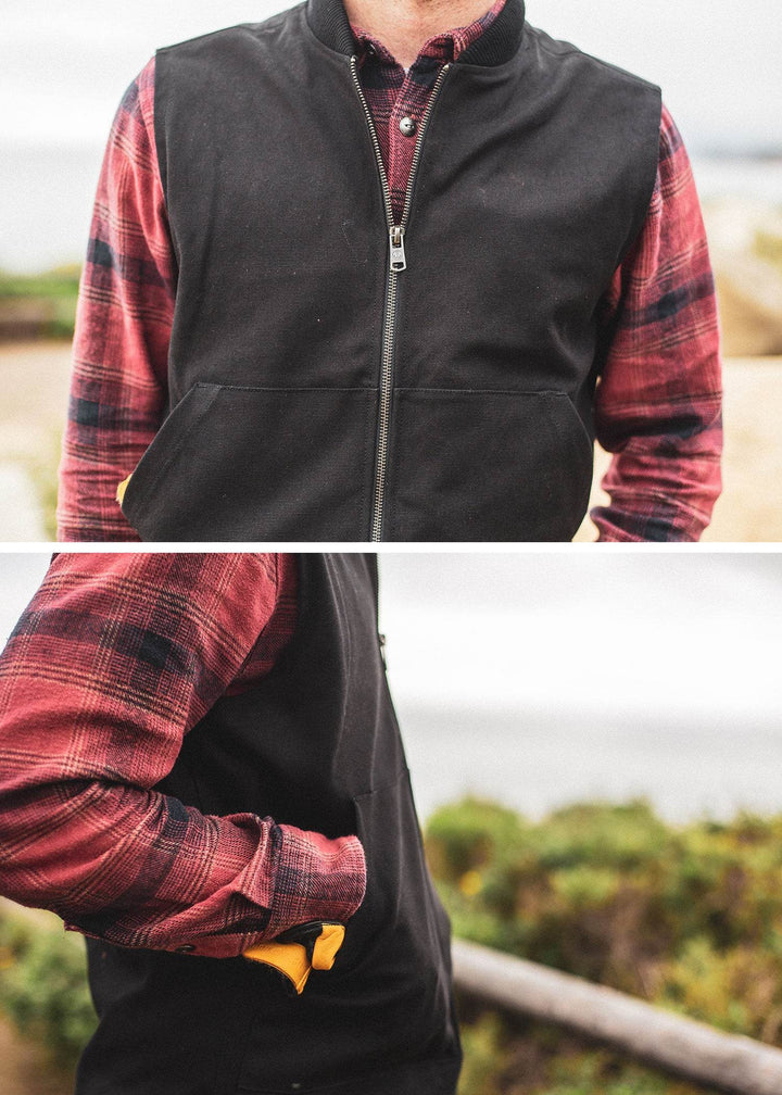 WORK VEST NERO