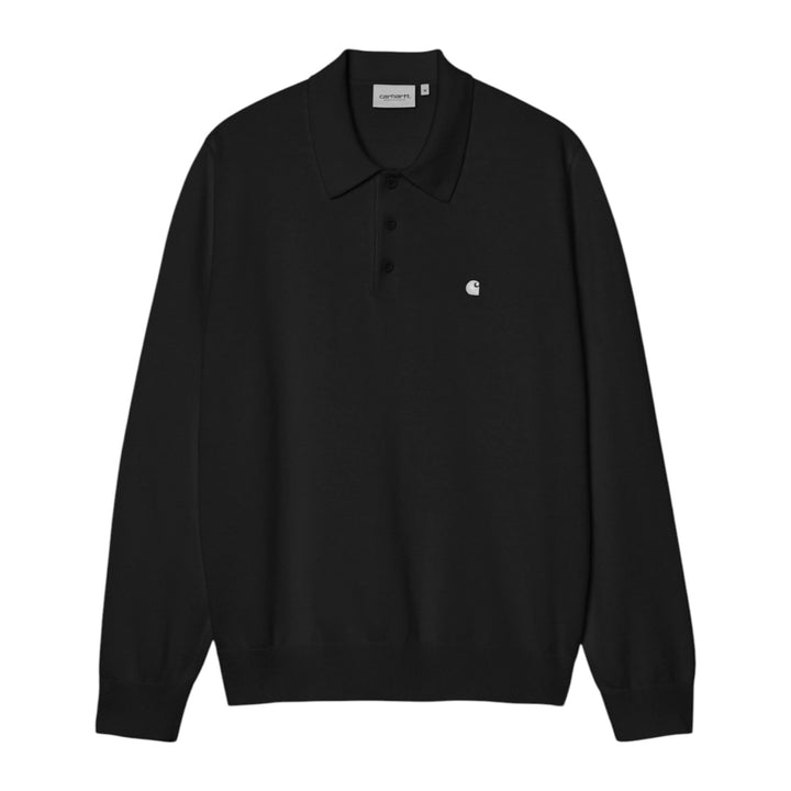 L/S Madison Polo Black