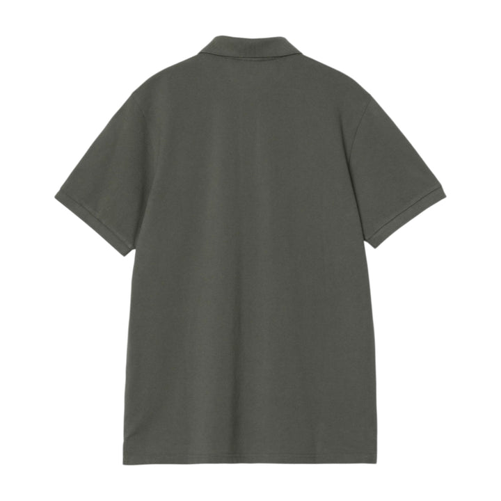 S/S Chase Pique Polo Leaf / Gold