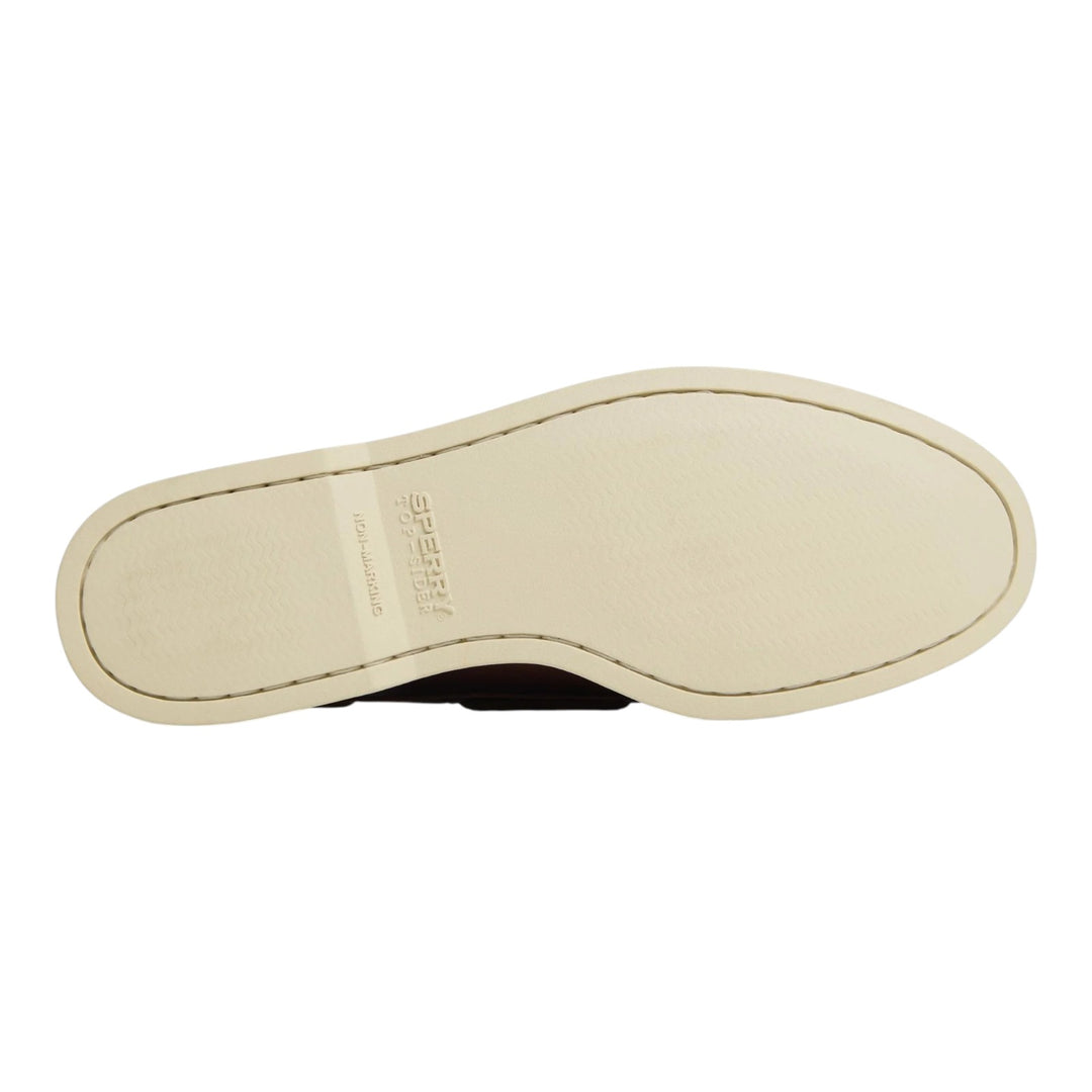 Scarpa da barca Authentic Original 2 occhielli in Vera Pelle Marrone